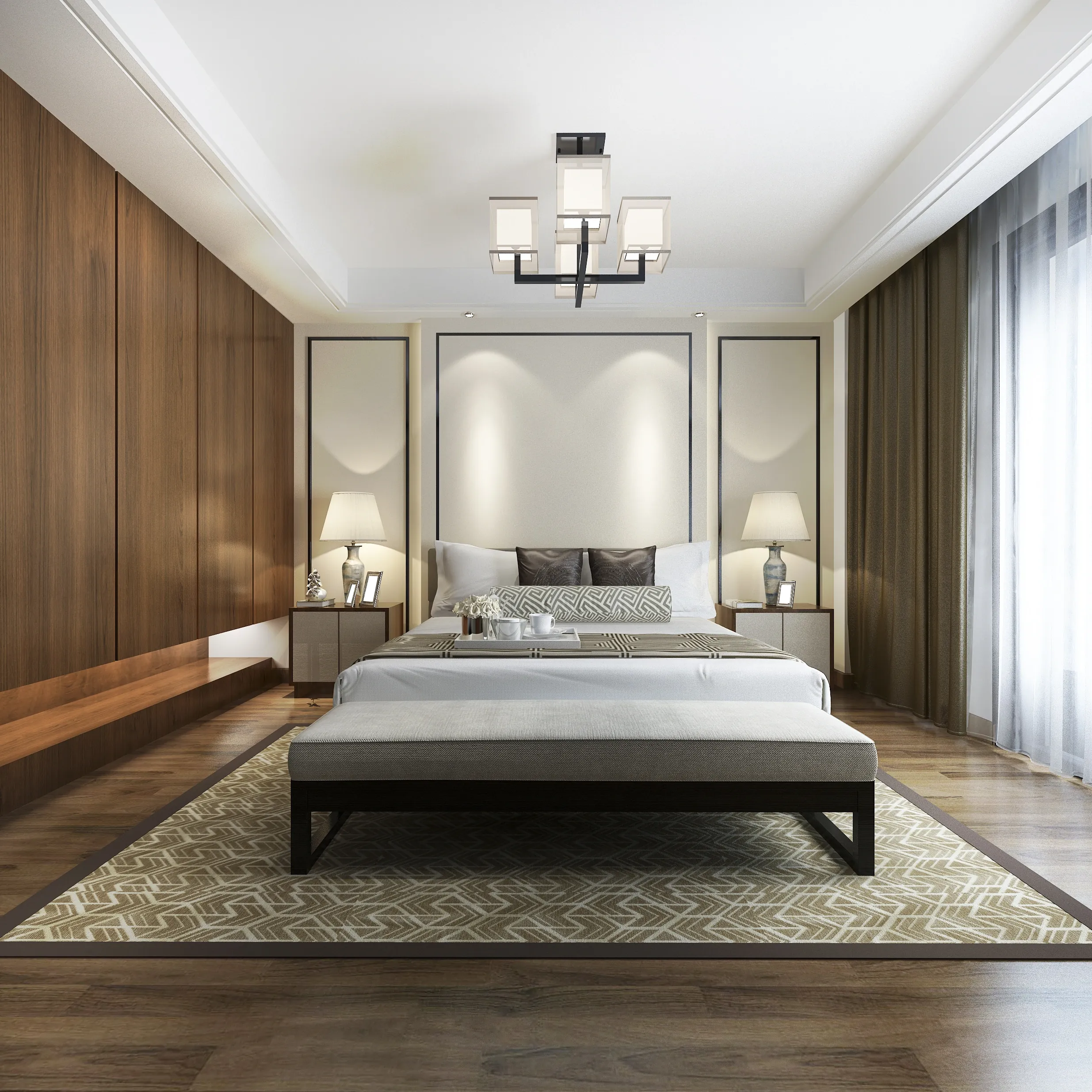 Large home deep cleaning